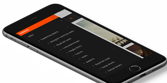 Mobile Menu Offcanvas and Dropdown