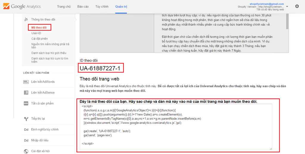 google analytics step 4